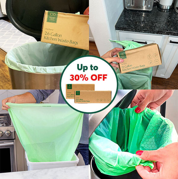 Biodegradable Compostable Trash Bags - Extra Packaging LLC